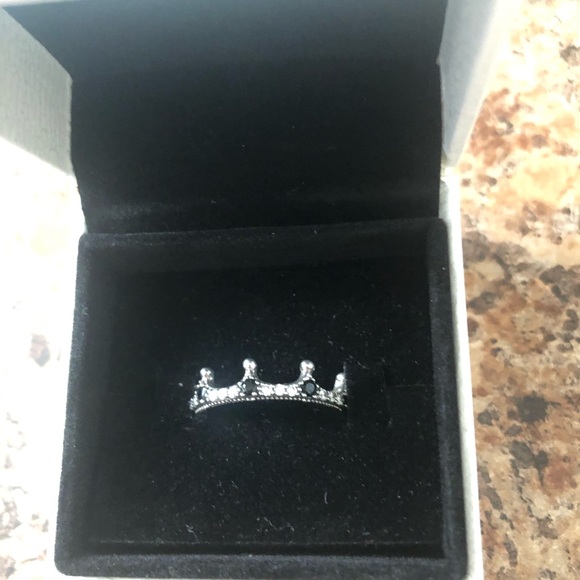 Pandora Sterling Silver Enchanted Crown Ring - Picture 2 of 3